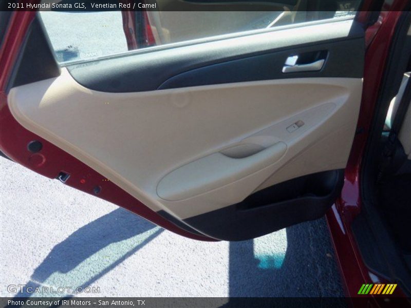 Venetian Red / Camel 2011 Hyundai Sonata GLS