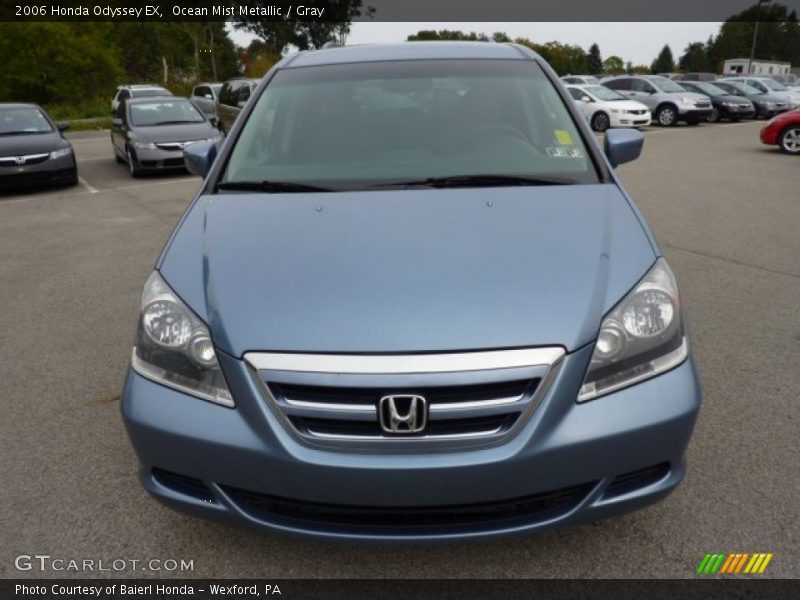 Ocean Mist Metallic / Gray 2006 Honda Odyssey EX
