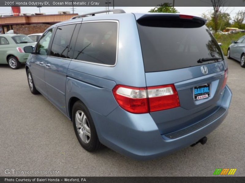 Ocean Mist Metallic / Gray 2006 Honda Odyssey EX