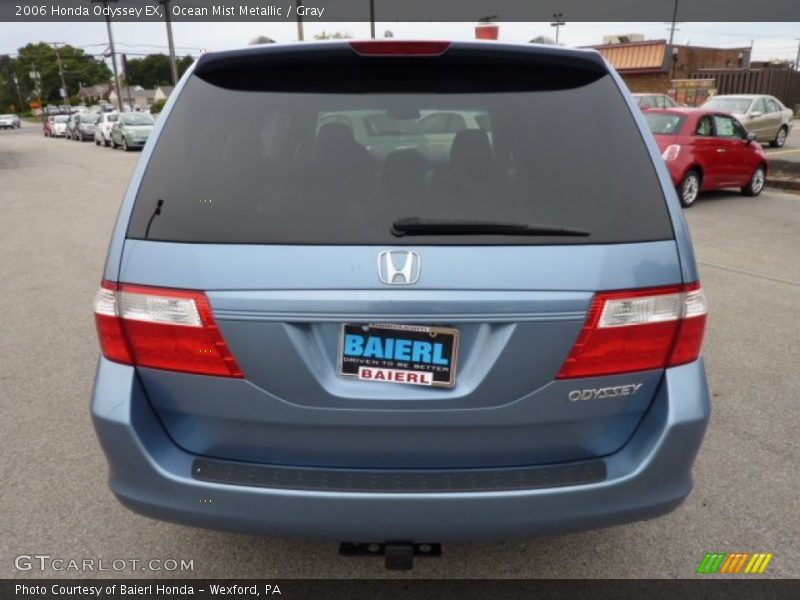 Ocean Mist Metallic / Gray 2006 Honda Odyssey EX
