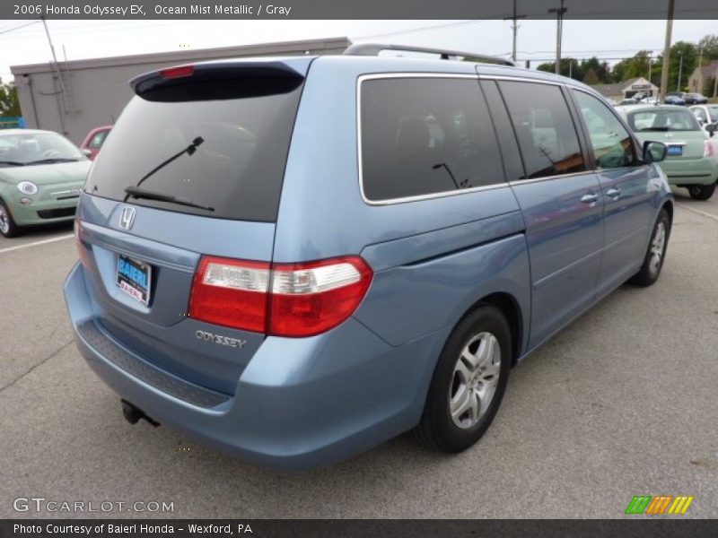 Ocean Mist Metallic / Gray 2006 Honda Odyssey EX
