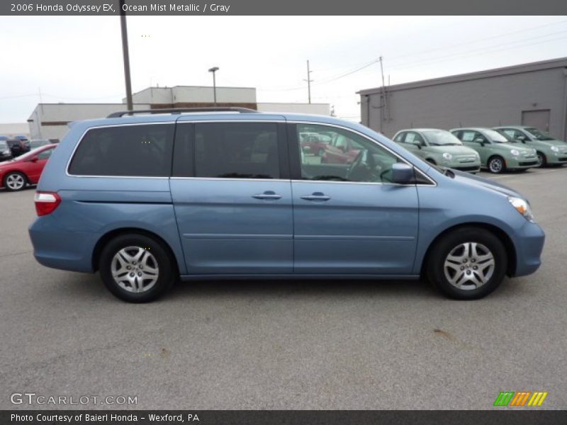 Ocean Mist Metallic / Gray 2006 Honda Odyssey EX
