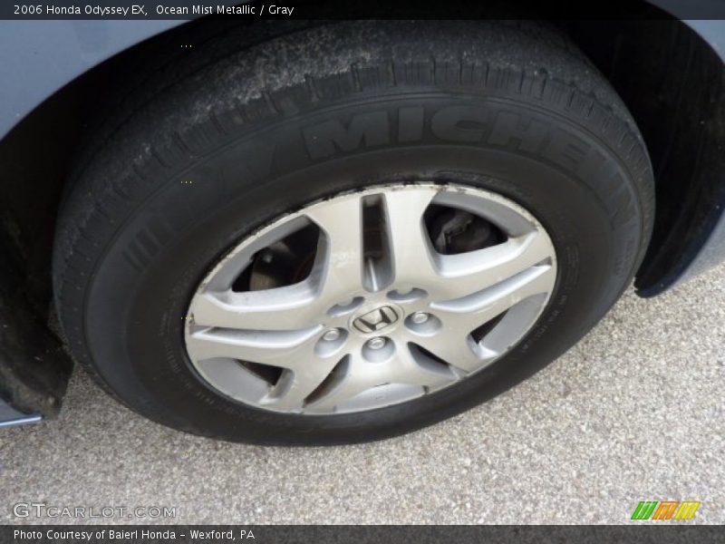 Ocean Mist Metallic / Gray 2006 Honda Odyssey EX