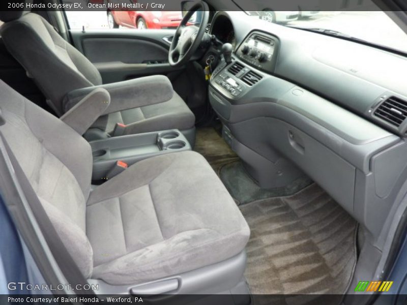 Ocean Mist Metallic / Gray 2006 Honda Odyssey EX