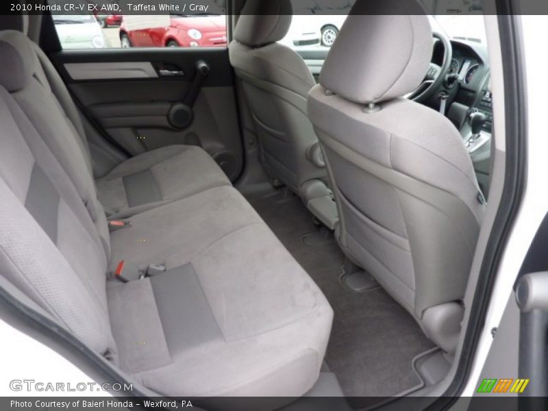 Taffeta White / Gray 2010 Honda CR-V EX AWD