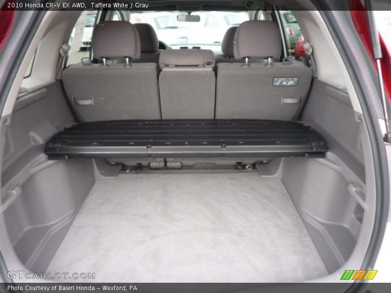 Taffeta White / Gray 2010 Honda CR-V EX AWD