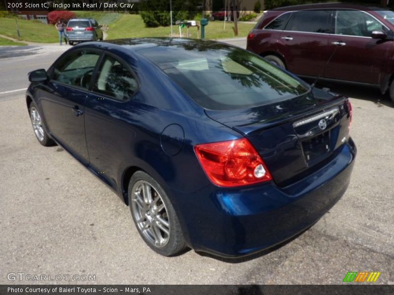Indigo Ink Pearl / Dark Gray 2005 Scion tC