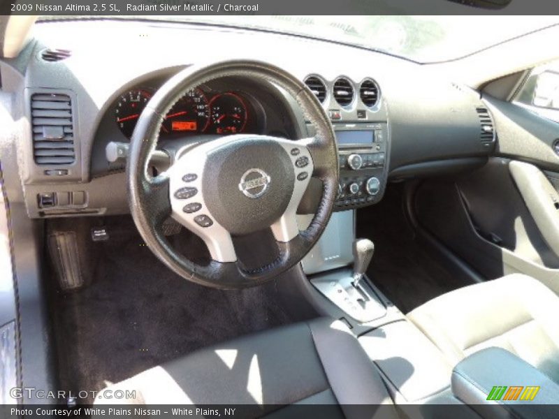 Radiant Silver Metallic / Charcoal 2009 Nissan Altima 2.5 SL