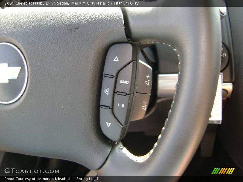 Medium Gray Metallic / Titanium Gray 2006 Chevrolet Malibu LT V6 Sedan