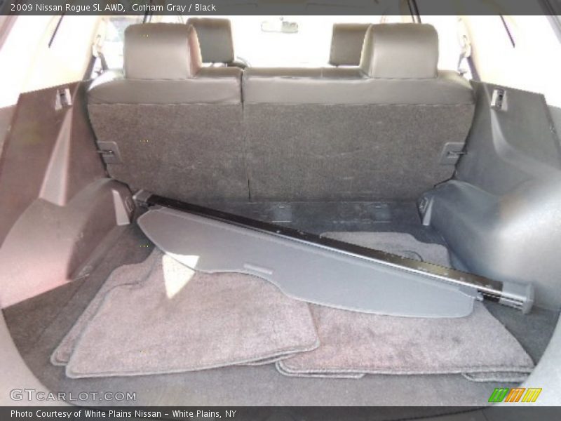 Gotham Gray / Black 2009 Nissan Rogue SL AWD