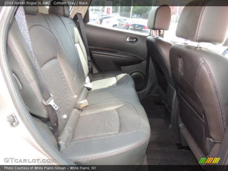 Gotham Gray / Black 2009 Nissan Rogue SL AWD