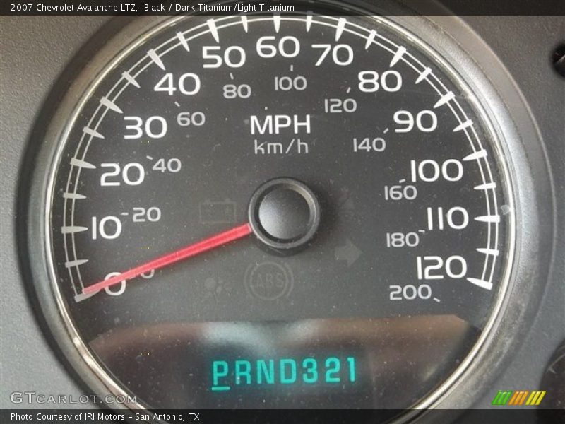Black / Dark Titanium/Light Titanium 2007 Chevrolet Avalanche LTZ