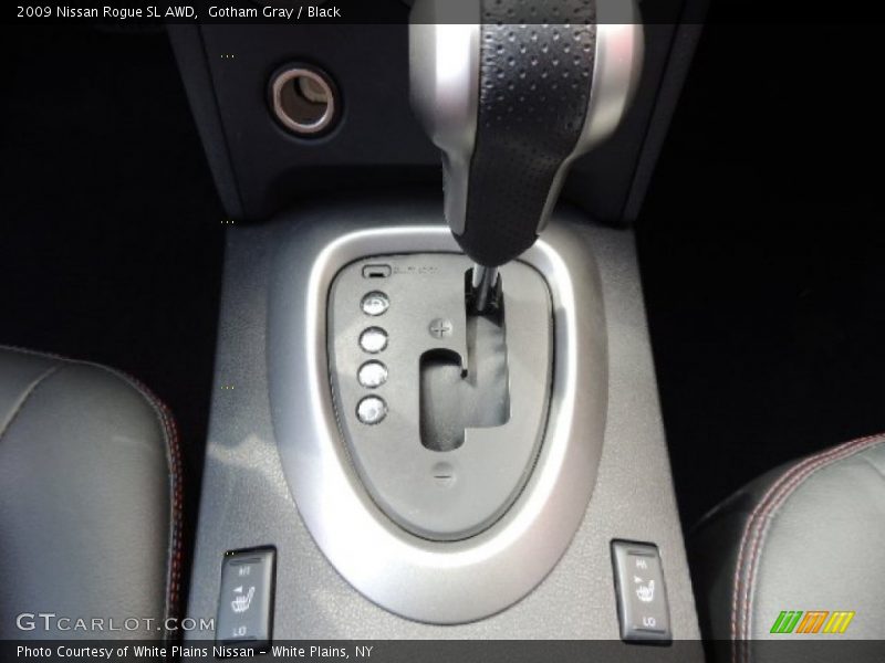 Gotham Gray / Black 2009 Nissan Rogue SL AWD