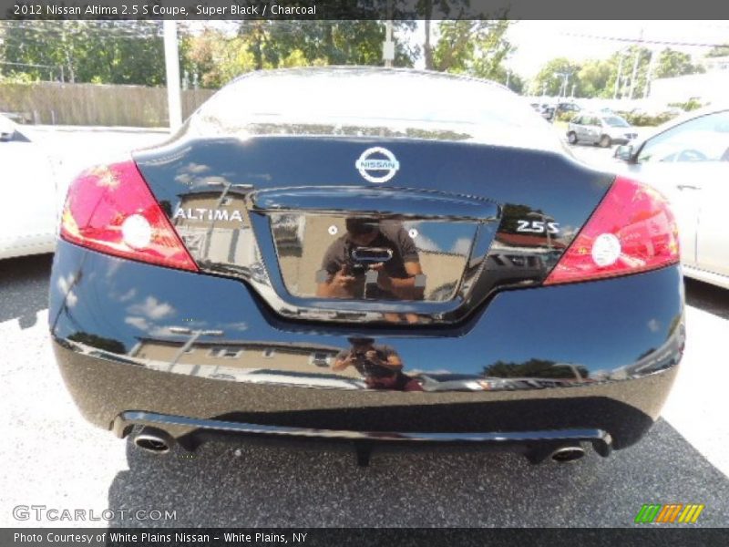 Super Black / Charcoal 2012 Nissan Altima 2.5 S Coupe