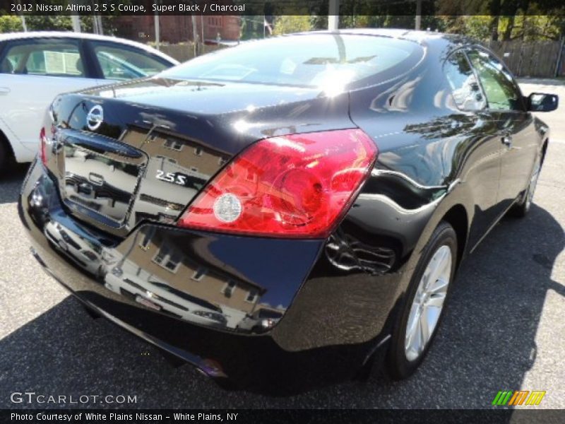 Super Black / Charcoal 2012 Nissan Altima 2.5 S Coupe