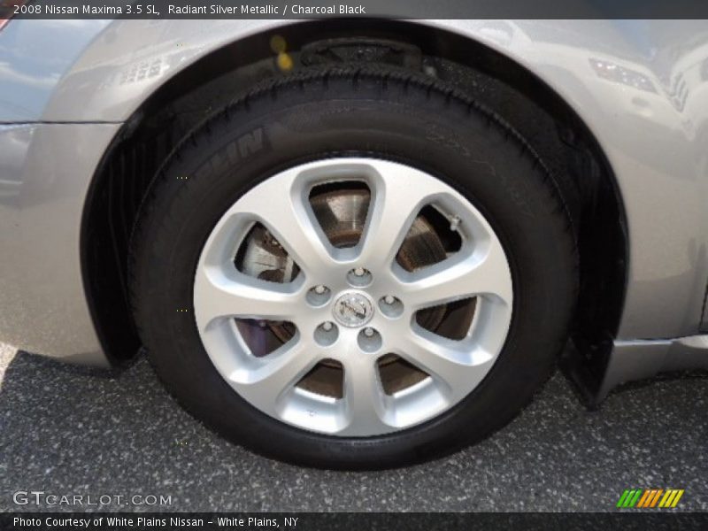 Radiant Silver Metallic / Charcoal Black 2008 Nissan Maxima 3.5 SL