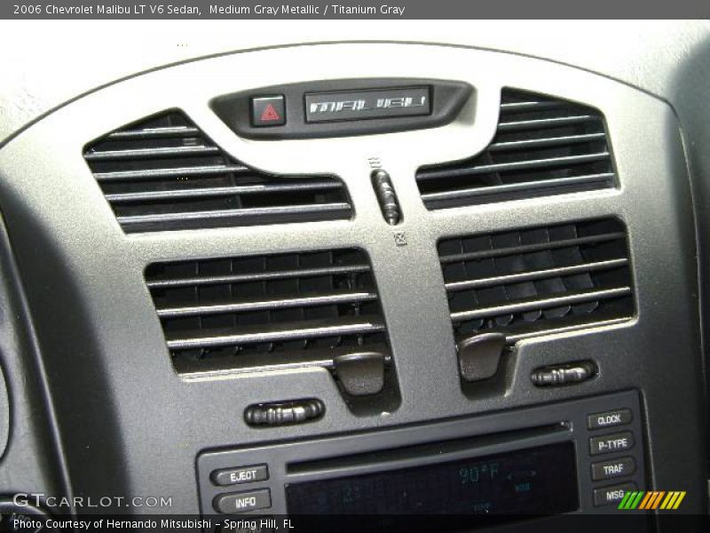 Medium Gray Metallic / Titanium Gray 2006 Chevrolet Malibu LT V6 Sedan