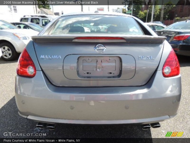 Radiant Silver Metallic / Charcoal Black 2008 Nissan Maxima 3.5 SL