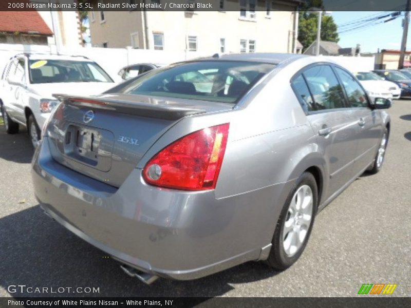 Radiant Silver Metallic / Charcoal Black 2008 Nissan Maxima 3.5 SL