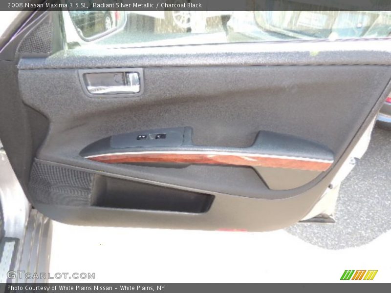 Radiant Silver Metallic / Charcoal Black 2008 Nissan Maxima 3.5 SL