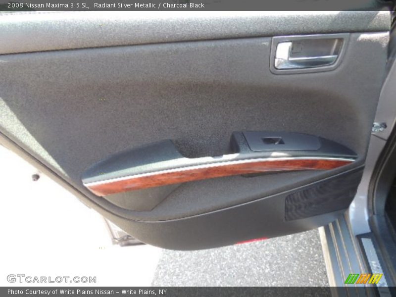 Radiant Silver Metallic / Charcoal Black 2008 Nissan Maxima 3.5 SL