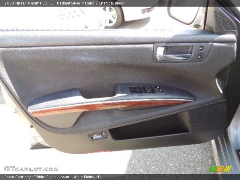 Radiant Silver Metallic / Charcoal Black 2008 Nissan Maxima 3.5 SL