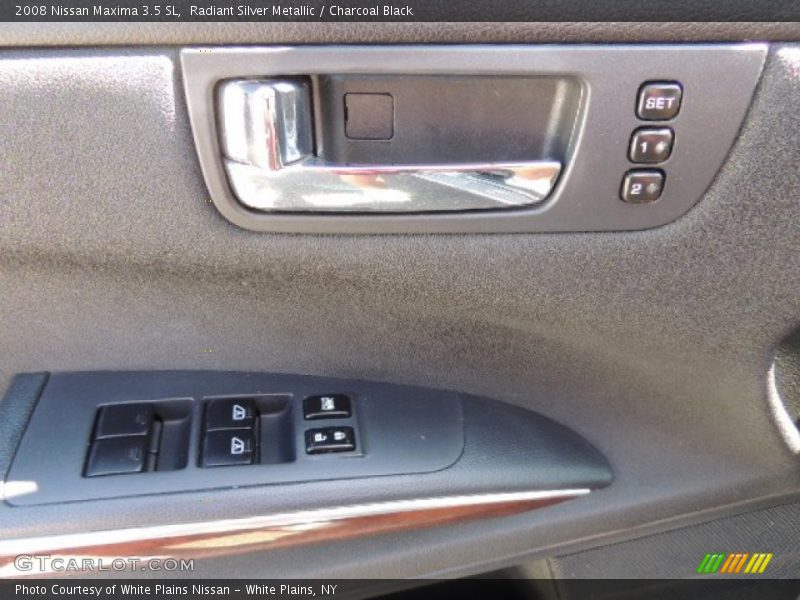 Radiant Silver Metallic / Charcoal Black 2008 Nissan Maxima 3.5 SL