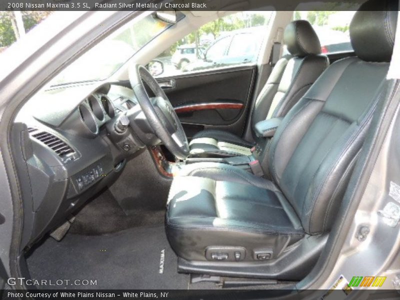 Radiant Silver Metallic / Charcoal Black 2008 Nissan Maxima 3.5 SL