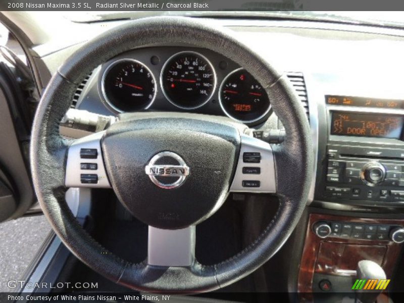 Radiant Silver Metallic / Charcoal Black 2008 Nissan Maxima 3.5 SL