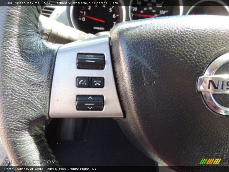 Radiant Silver Metallic / Charcoal Black 2008 Nissan Maxima 3.5 SL