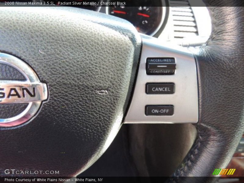 Radiant Silver Metallic / Charcoal Black 2008 Nissan Maxima 3.5 SL