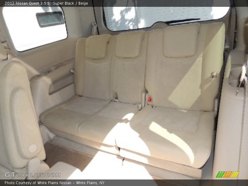 Super Black / Beige 2012 Nissan Quest 3.5 S