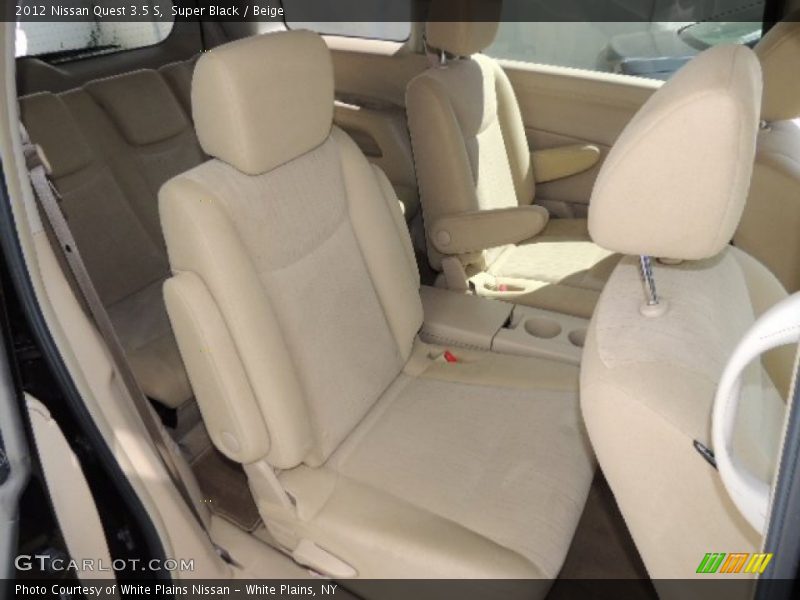 Super Black / Beige 2012 Nissan Quest 3.5 S