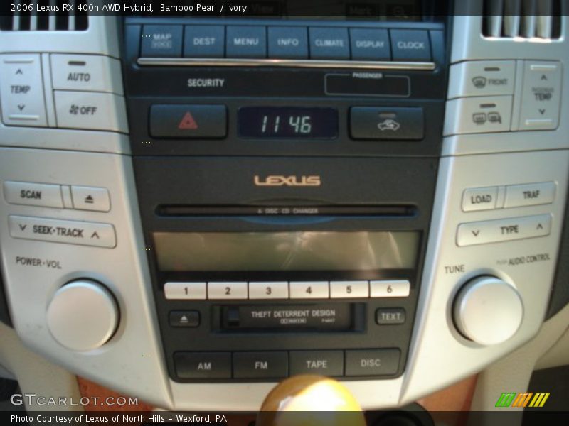 Bamboo Pearl / Ivory 2006 Lexus RX 400h AWD Hybrid