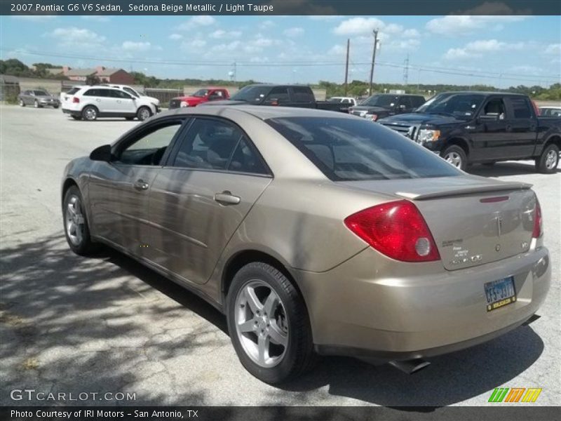 Sedona Beige Metallic / Light Taupe 2007 Pontiac G6 V6 Sedan