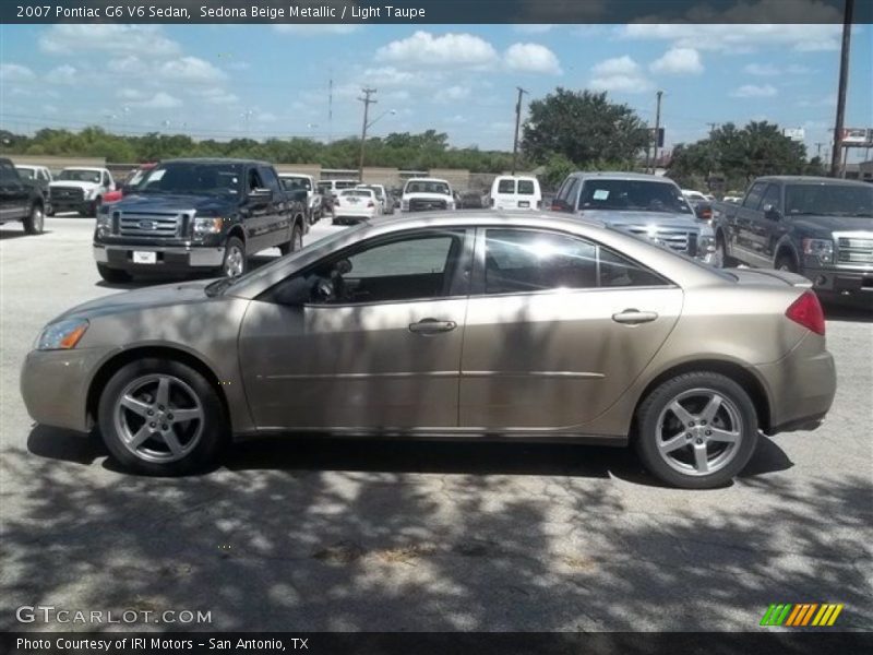 Sedona Beige Metallic / Light Taupe 2007 Pontiac G6 V6 Sedan