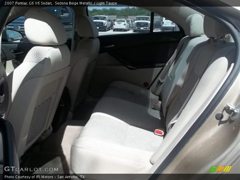Sedona Beige Metallic / Light Taupe 2007 Pontiac G6 V6 Sedan