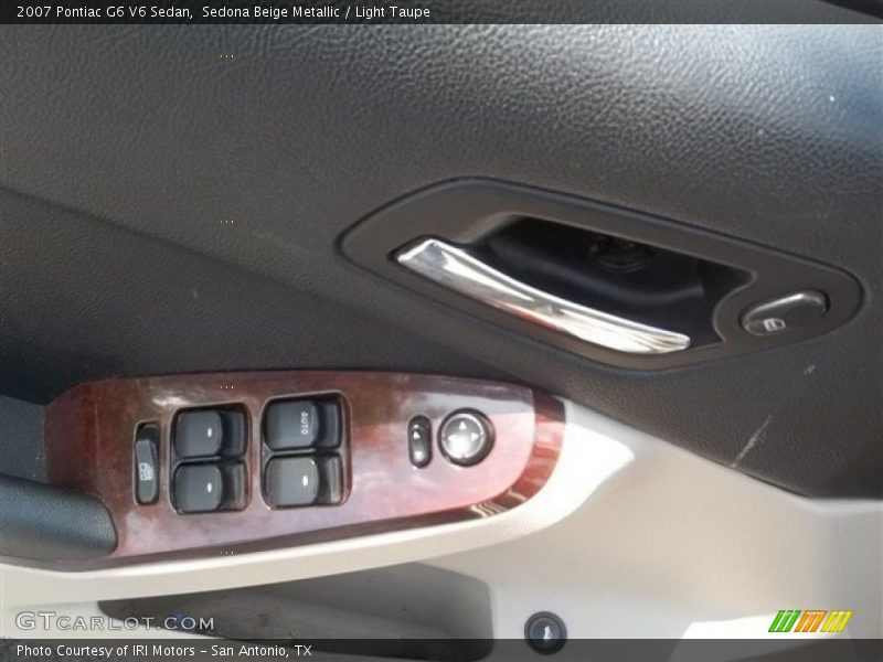 Sedona Beige Metallic / Light Taupe 2007 Pontiac G6 V6 Sedan