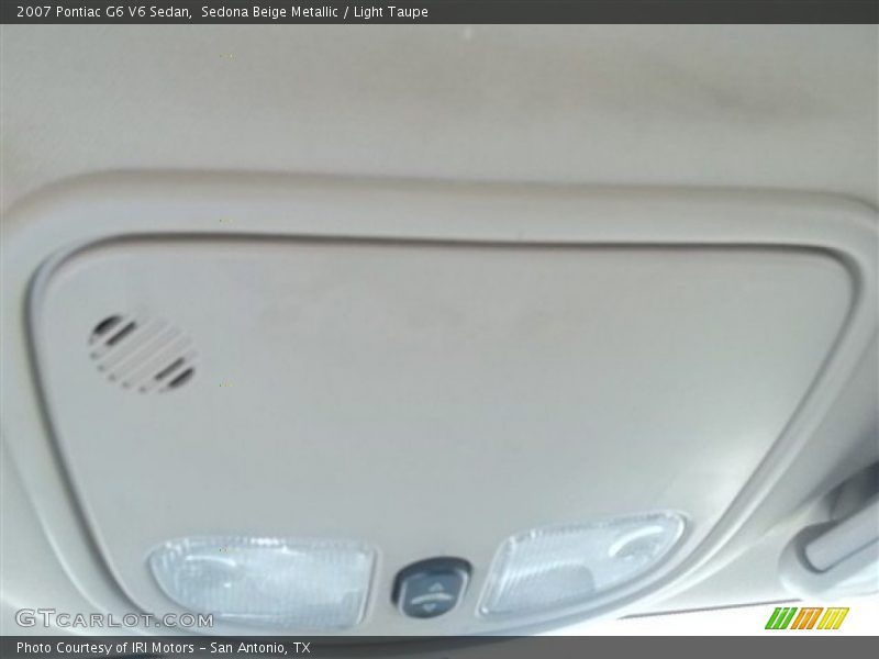 Sedona Beige Metallic / Light Taupe 2007 Pontiac G6 V6 Sedan