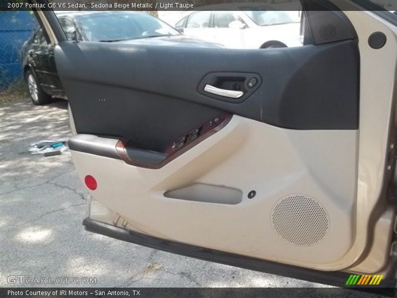 Sedona Beige Metallic / Light Taupe 2007 Pontiac G6 V6 Sedan