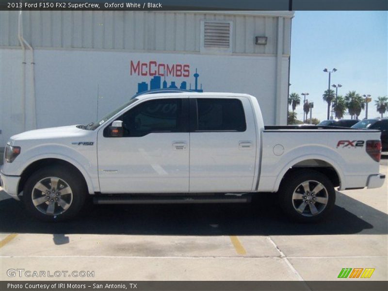 Oxford White / Black 2013 Ford F150 FX2 SuperCrew