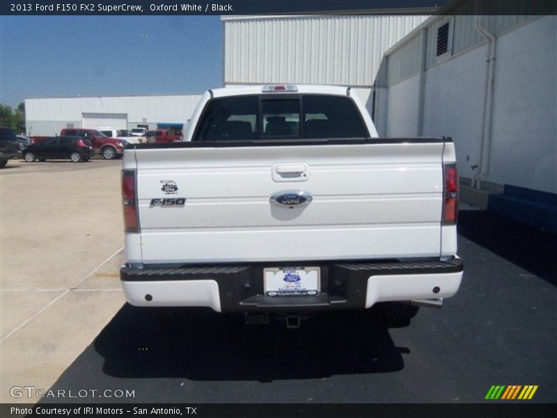 Oxford White / Black 2013 Ford F150 FX2 SuperCrew