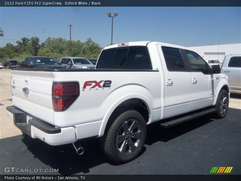 Oxford White / Black 2013 Ford F150 FX2 SuperCrew