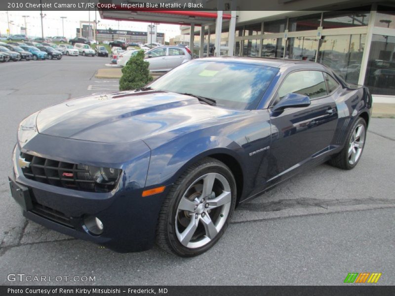 Imperial Blue Metallic / Black 2010 Chevrolet Camaro LT/RS Coupe