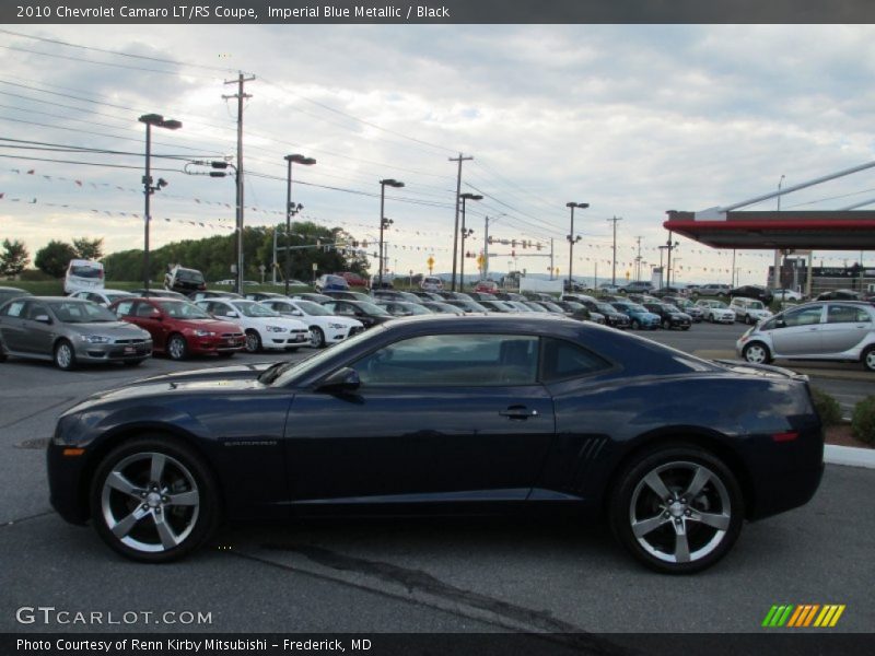Imperial Blue Metallic / Black 2010 Chevrolet Camaro LT/RS Coupe
