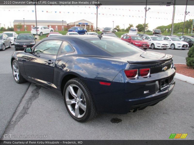 Imperial Blue Metallic / Black 2010 Chevrolet Camaro LT/RS Coupe