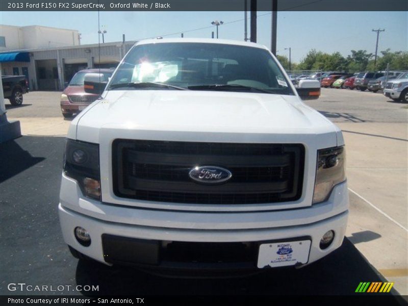 Oxford White / Black 2013 Ford F150 FX2 SuperCrew