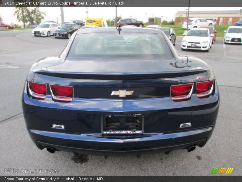 Imperial Blue Metallic / Black 2010 Chevrolet Camaro LT/RS Coupe