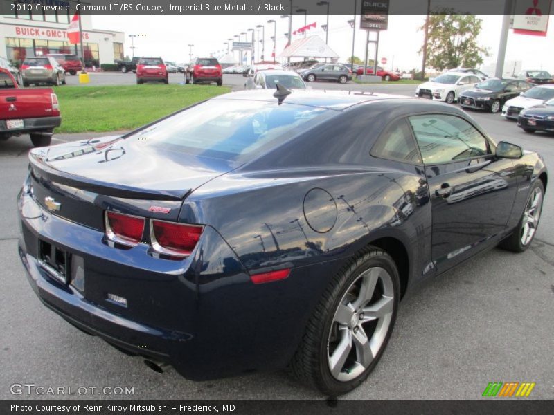 Imperial Blue Metallic / Black 2010 Chevrolet Camaro LT/RS Coupe