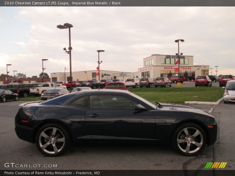 Imperial Blue Metallic / Black 2010 Chevrolet Camaro LT/RS Coupe